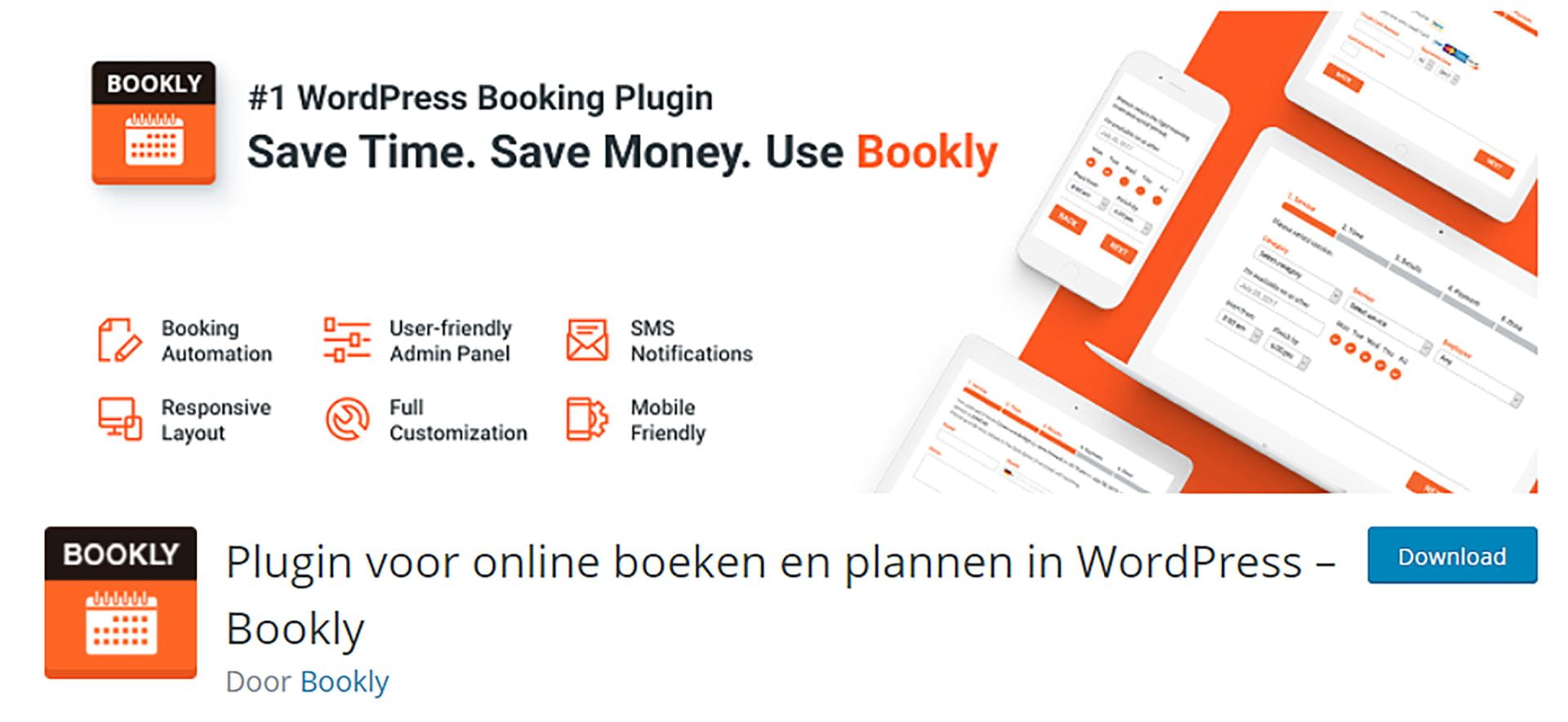 Bookly: plugin om te reserveren, boeken en plannen van (bedrijfs) activiteiten
